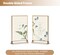 danoni Acrylic Sign Holder, Wedding Table Number Frames with Gold Borders, Double Sided Display for Menu Holders, Clear Paper Stand Display for Party, Festival and Restaurant (6 Pack)